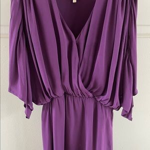 Purple Parker Mini Dress Size L